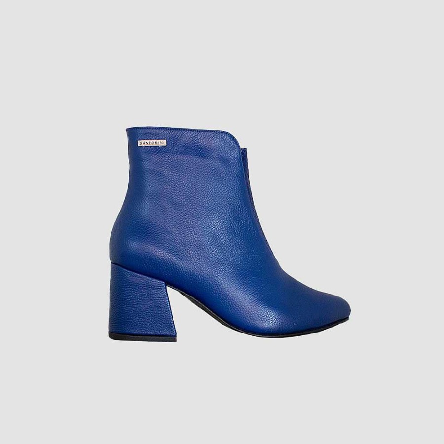 Ankle Boots Santorini | Leoda Women'S Ankle Boots Blue Leather