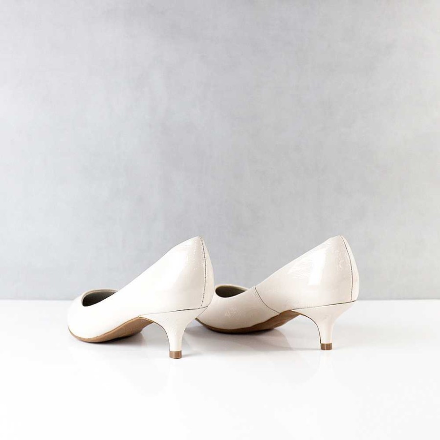 Shoes Santorini | White Pump Women'S Shoe