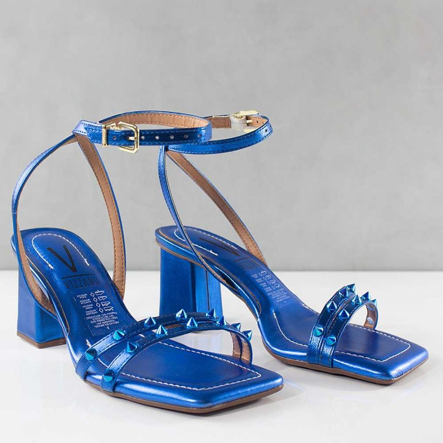 Shoes Santorini | Placi Women'S Sandals Blue