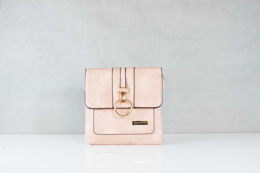 Accessories Santorini | Pink Serbian Women'S Bag