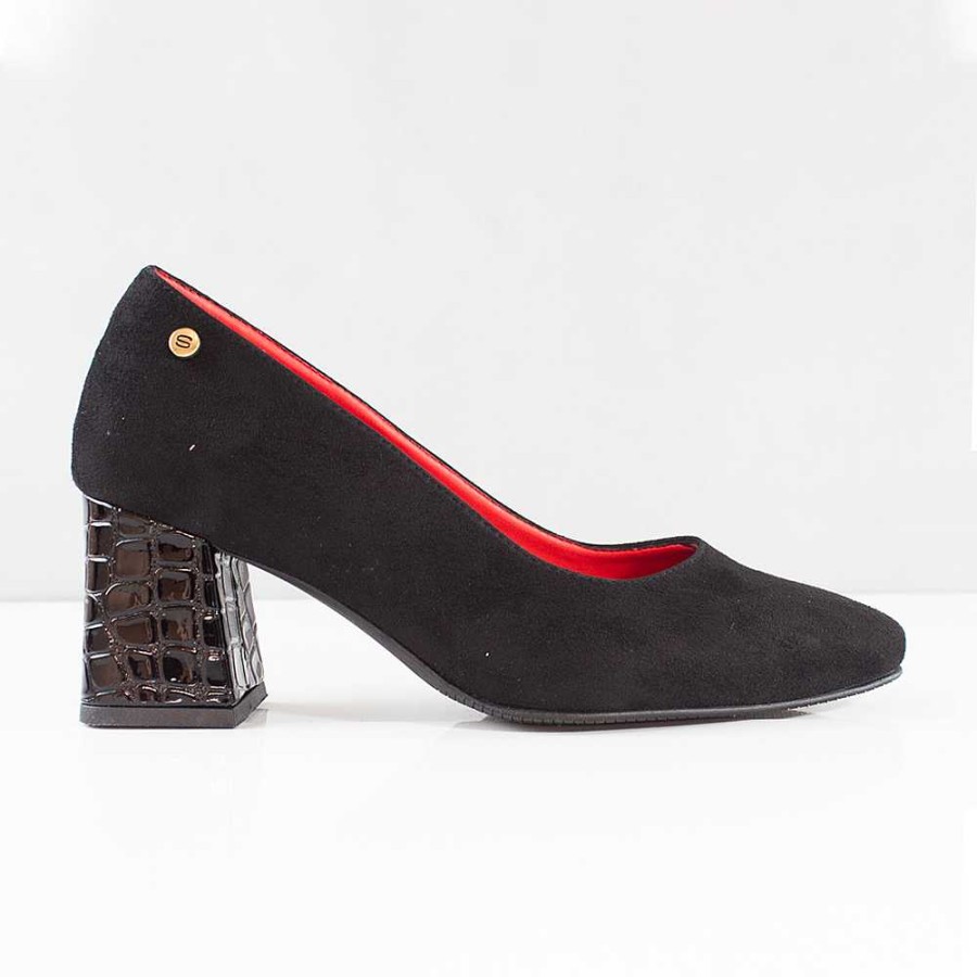 Shoes Santorini | Cilia Women'S Shoe Black