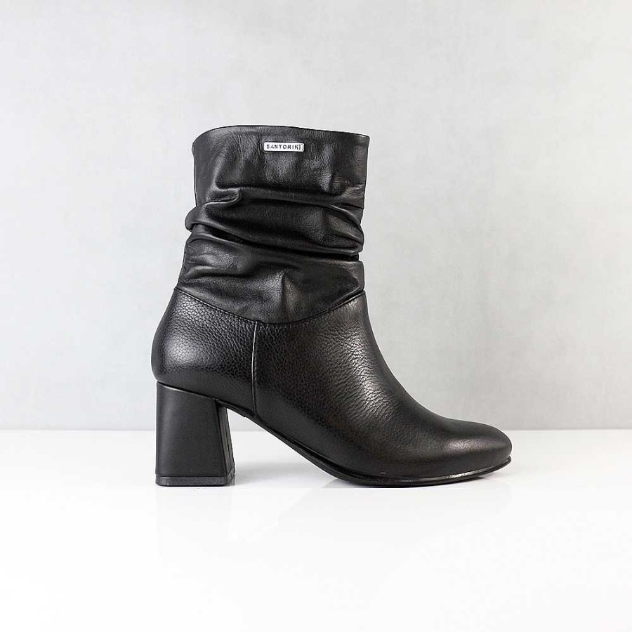 Ankle Boots Santorini | Black Zaru Women'S Boots