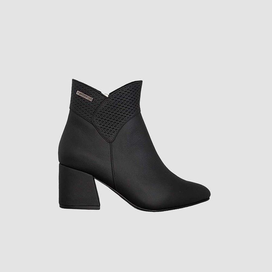 Ankle Boots Santorini | Ankle Boots For Women Calin Black Leather