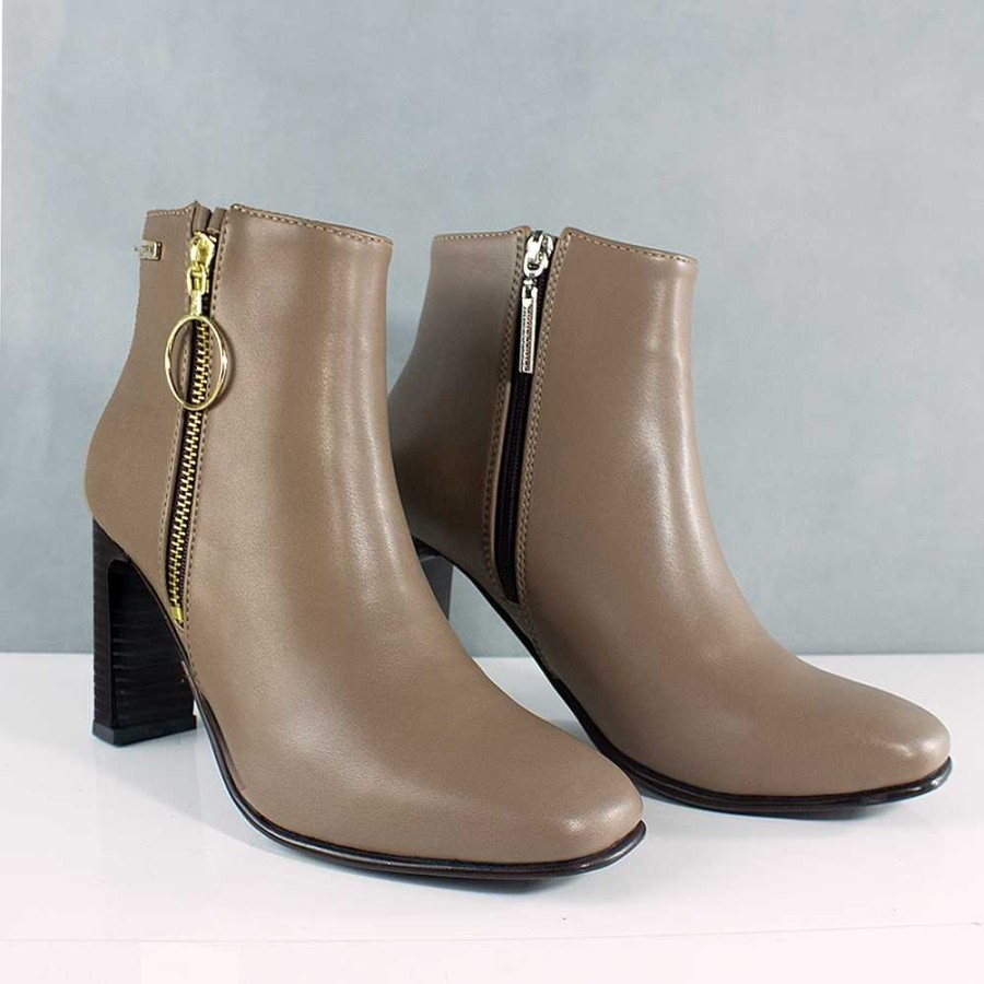 Ankle Boots Santorini | Alba Beige Women'S Ankle Boots