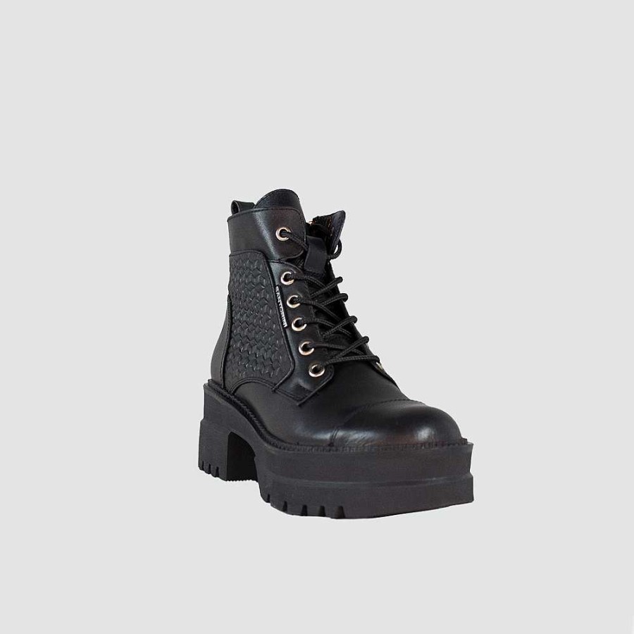 Ankle Boots Santorini | Ankle Boot For Women Chara Black Leather