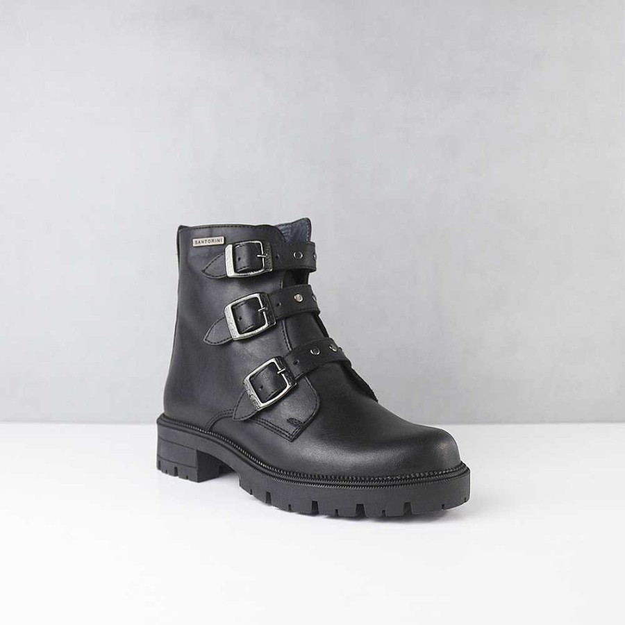 Ankle Boots Santorini | Ankle Boots For Women Nio Black