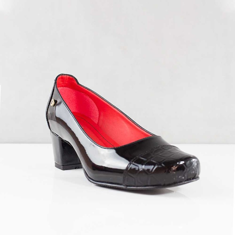 Shoes Santorini | Dora Black Women'S Shoe