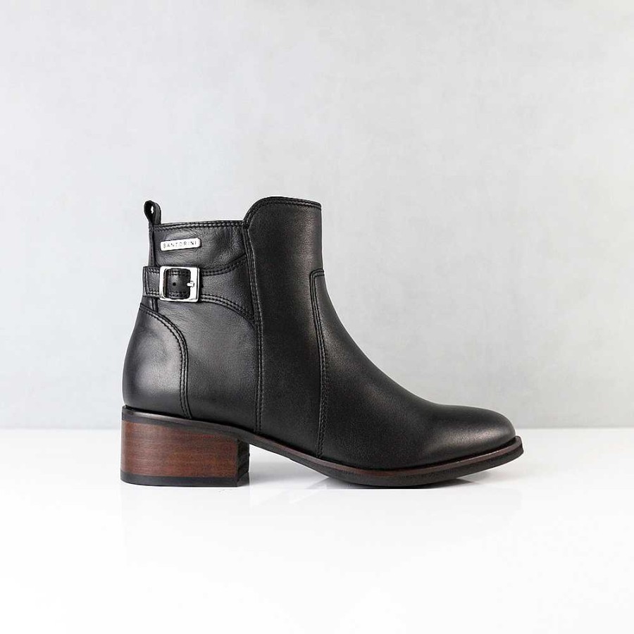 Ankle Boots Santorini | Essie Women'S Ankle Boots Black