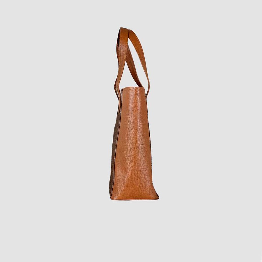 Accessories Santorini | Camane Women'S Bag Honey Leather