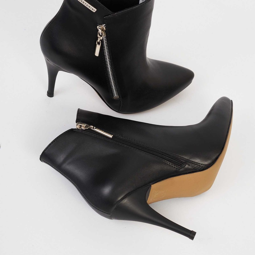 Ankle Boots Santorini | Pandora Black Women'S Ankle Boots