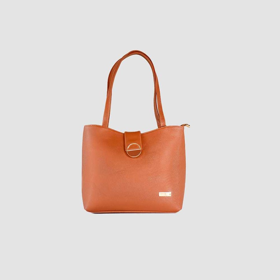 Accessories Santorini | Sand Tobacco Women'S Bag