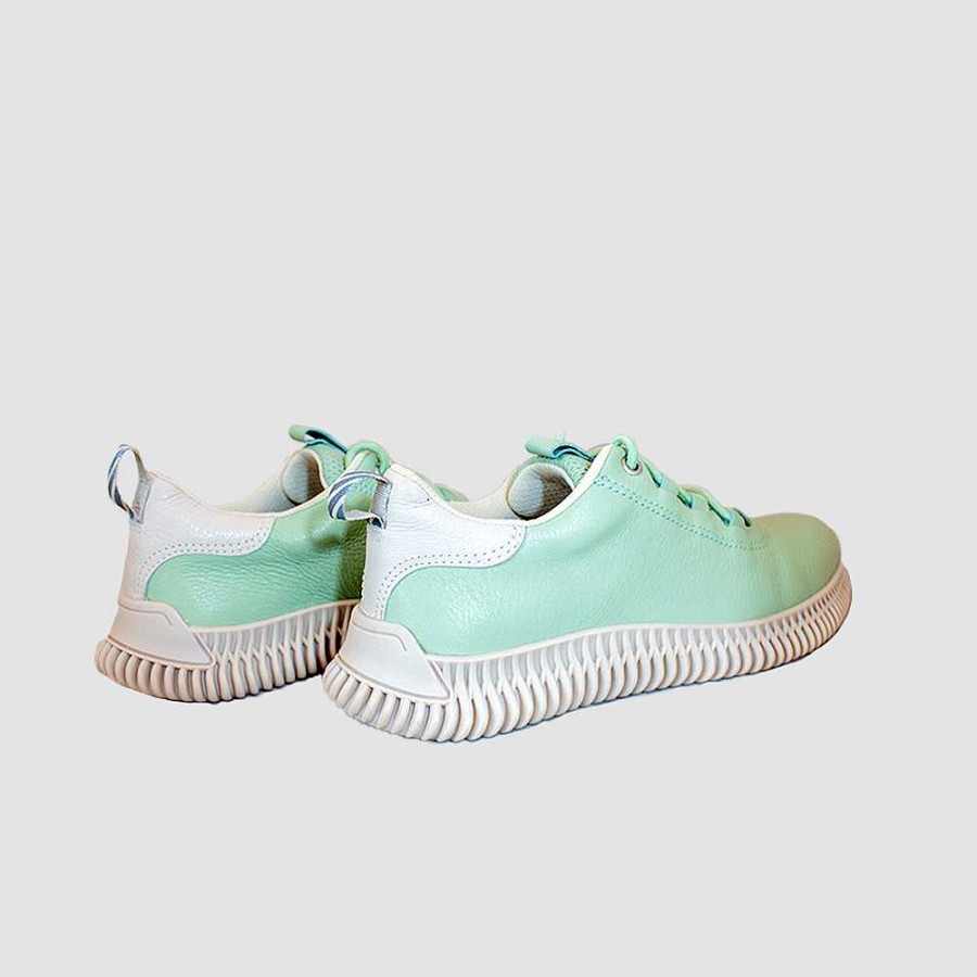 Tennis Santorini | Women'S Tennis Armi Green Leather