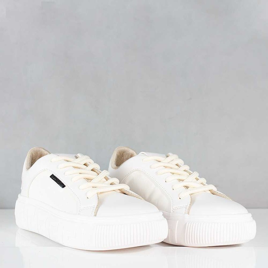 Tennis Santorini | Women'S Sneakers Lauren White