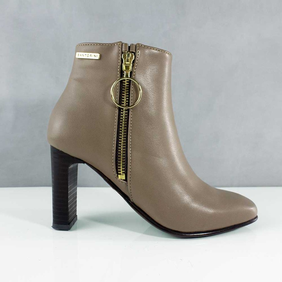 Ankle Boots Santorini | Alba Beige Women'S Ankle Boots