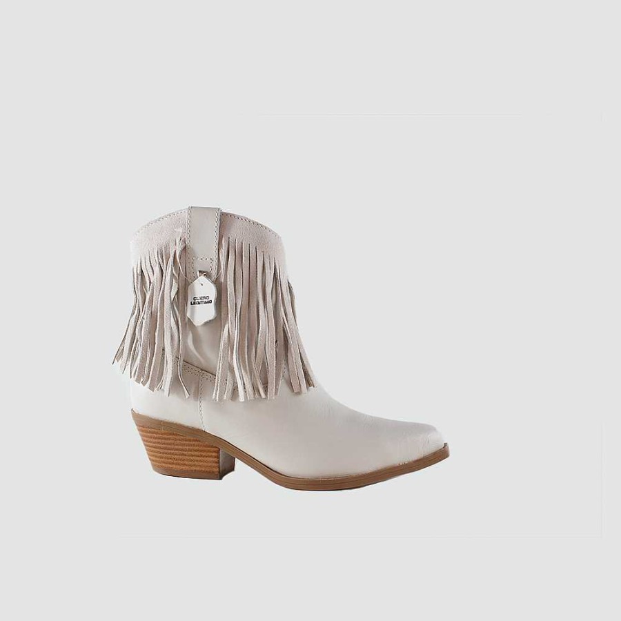 Ankle Boots Santorini | Dalla Women'S Ankle Boots White Leather