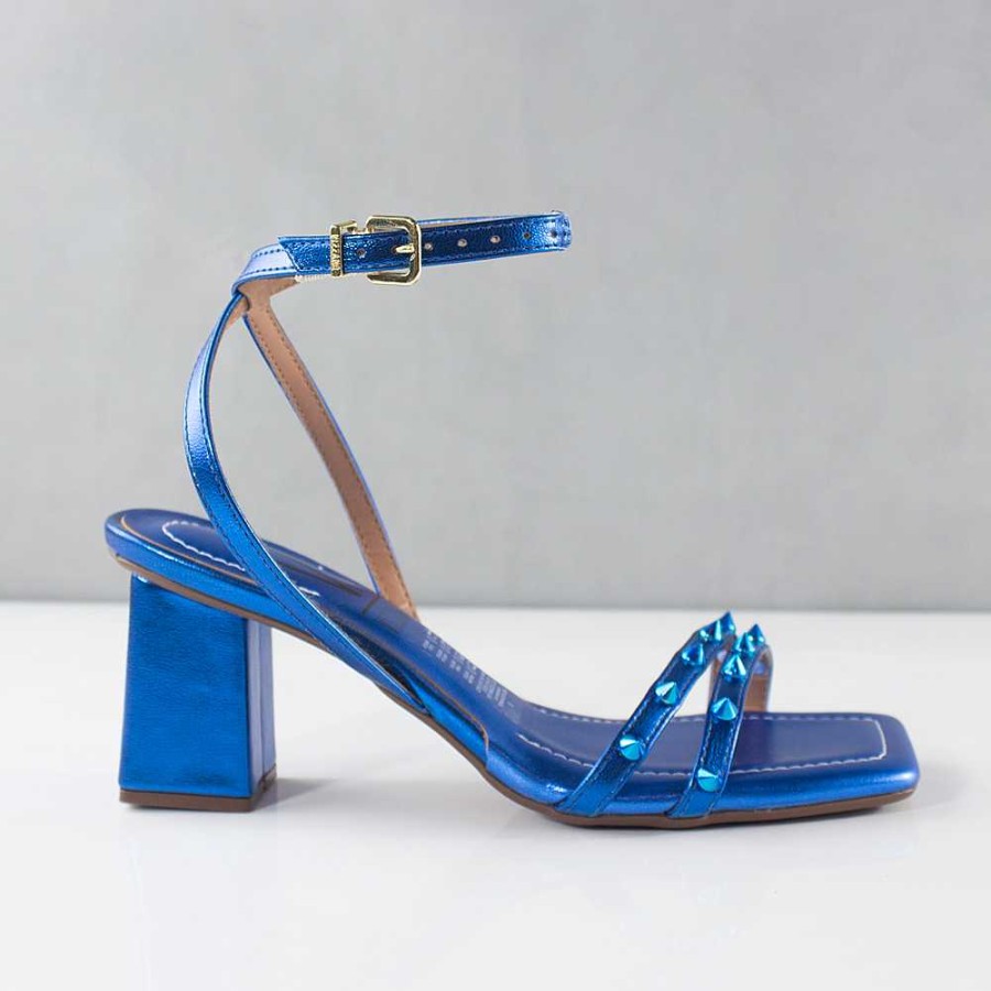 Shoes Santorini | Placi Women'S Sandals Blue