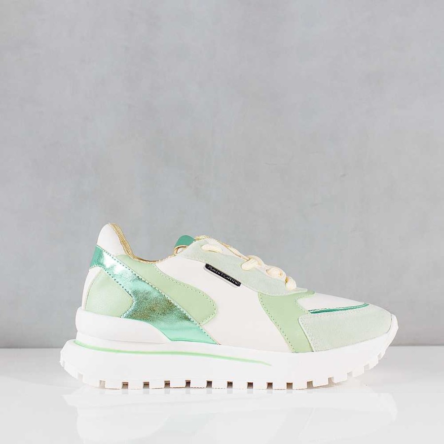 Tennis Santorini | Bellin Green Women'S Tennis Shoes