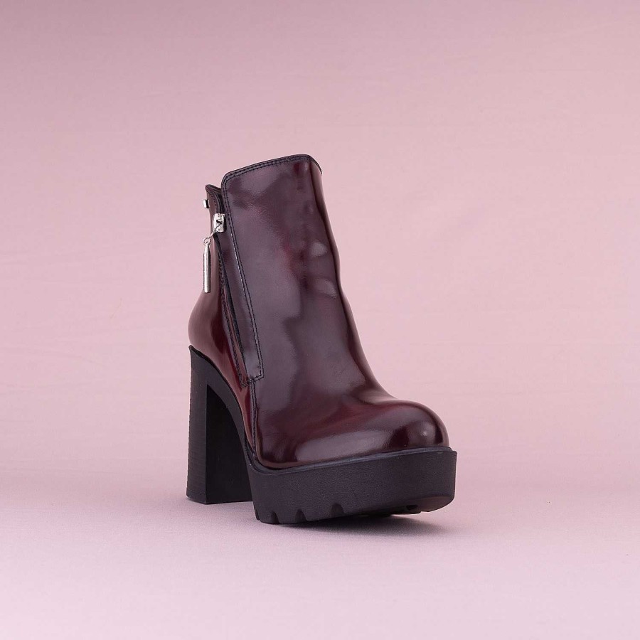 Ankle Boots Santorini | Jana Vinotinto Women'S Ankle Boots