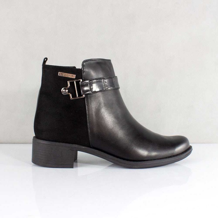 Ankle Boots Santorini | Ankle Boots For Women Francy Black