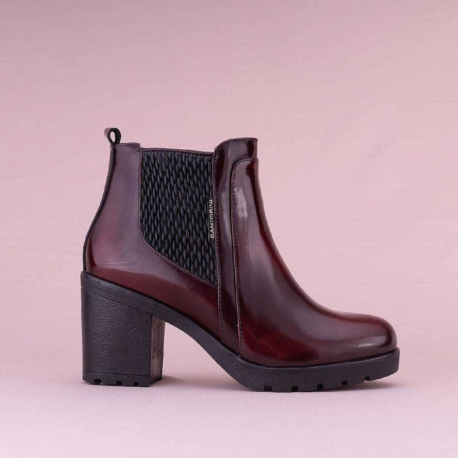 Ankle Boots Santorini | Brina Vinotinto Women'S Ankle Boots