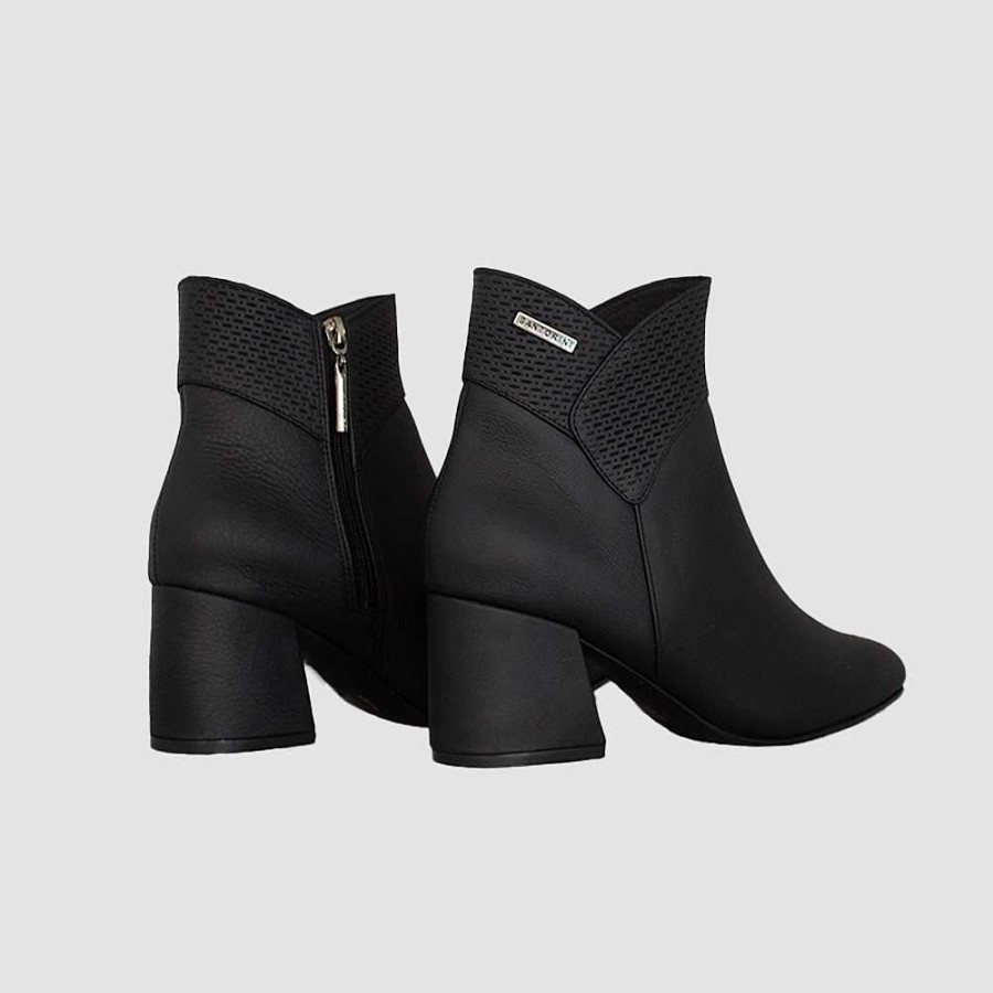 Ankle Boots Santorini | Ankle Boots For Women Calin Black Leather