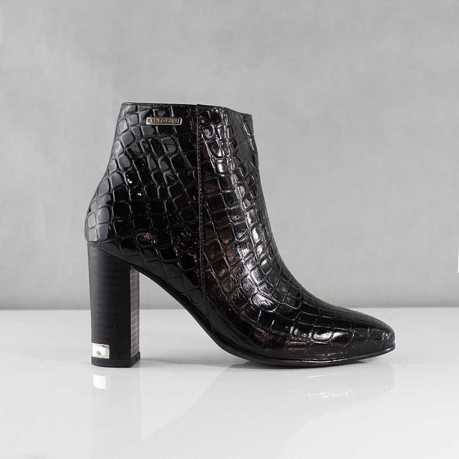 Ankle Boots Santorini | Ankle Boots For Women Amber Black