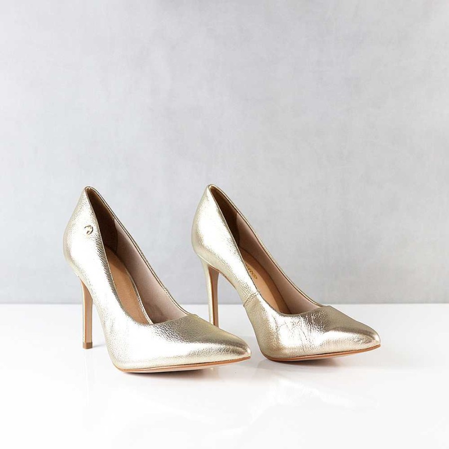 Shoes Santorini | Karina Women'S Shoe Golden