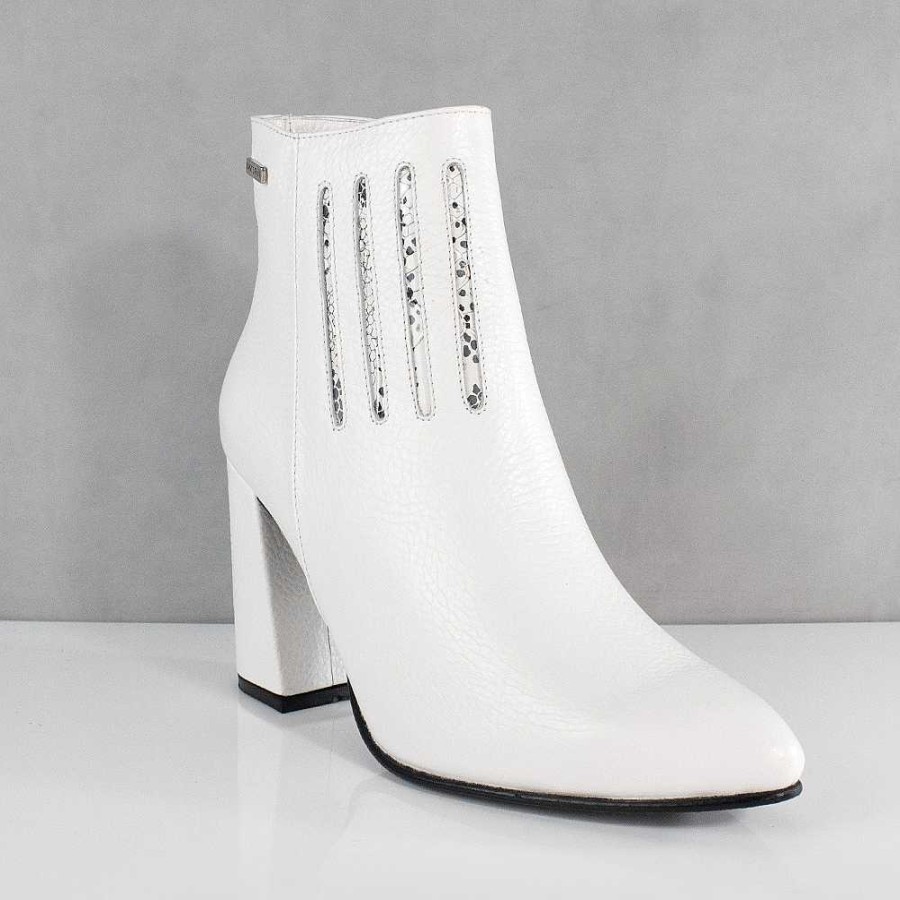 Ankle Boots Santorini | Beni Women'S Ankle Boot White Leather