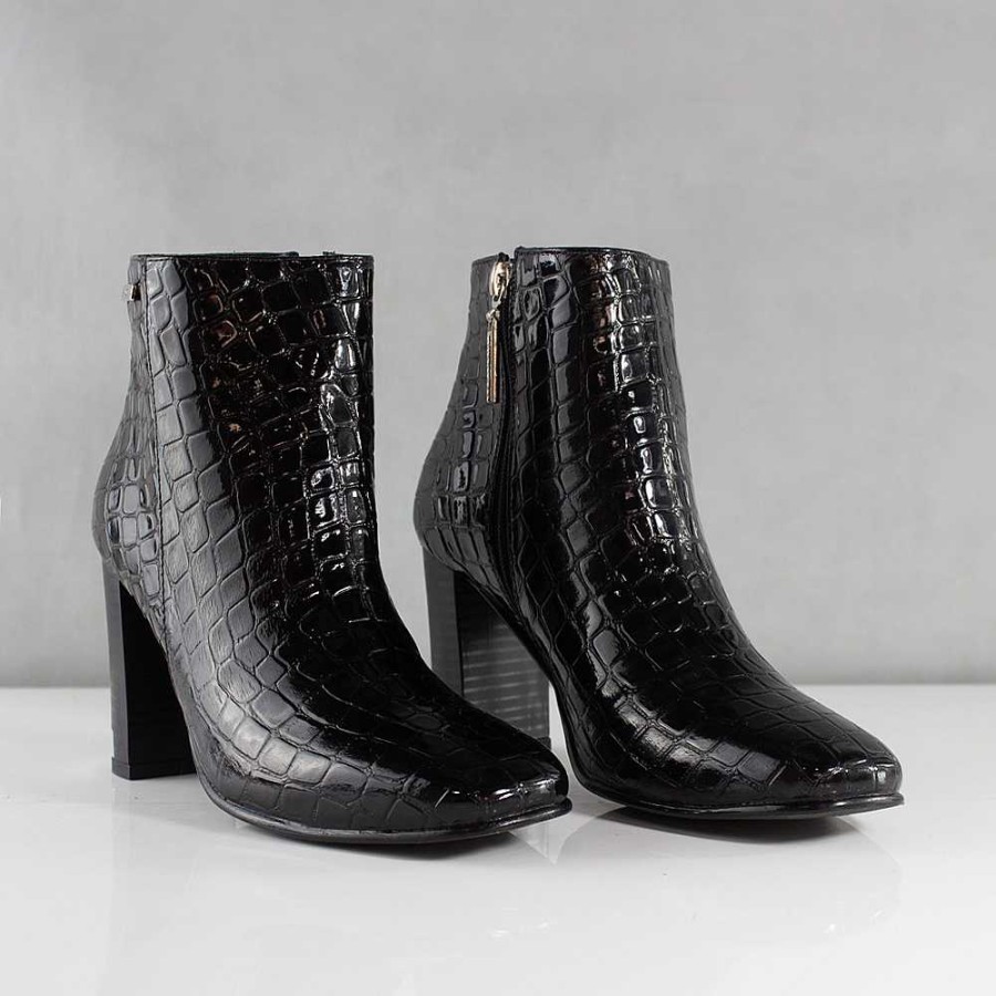 Ankle Boots Santorini | Ankle Boots For Women Amber Black