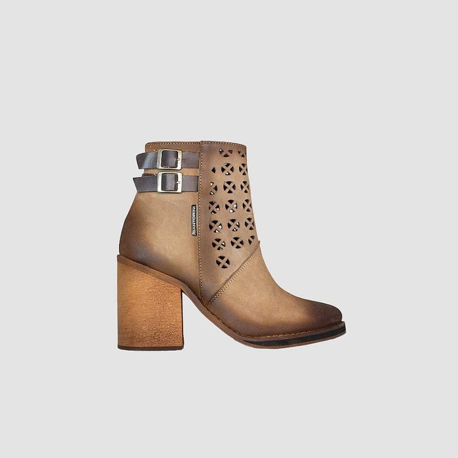 Ankle Boots Santorini | Ankle Boots For Women Endo Leather Beige