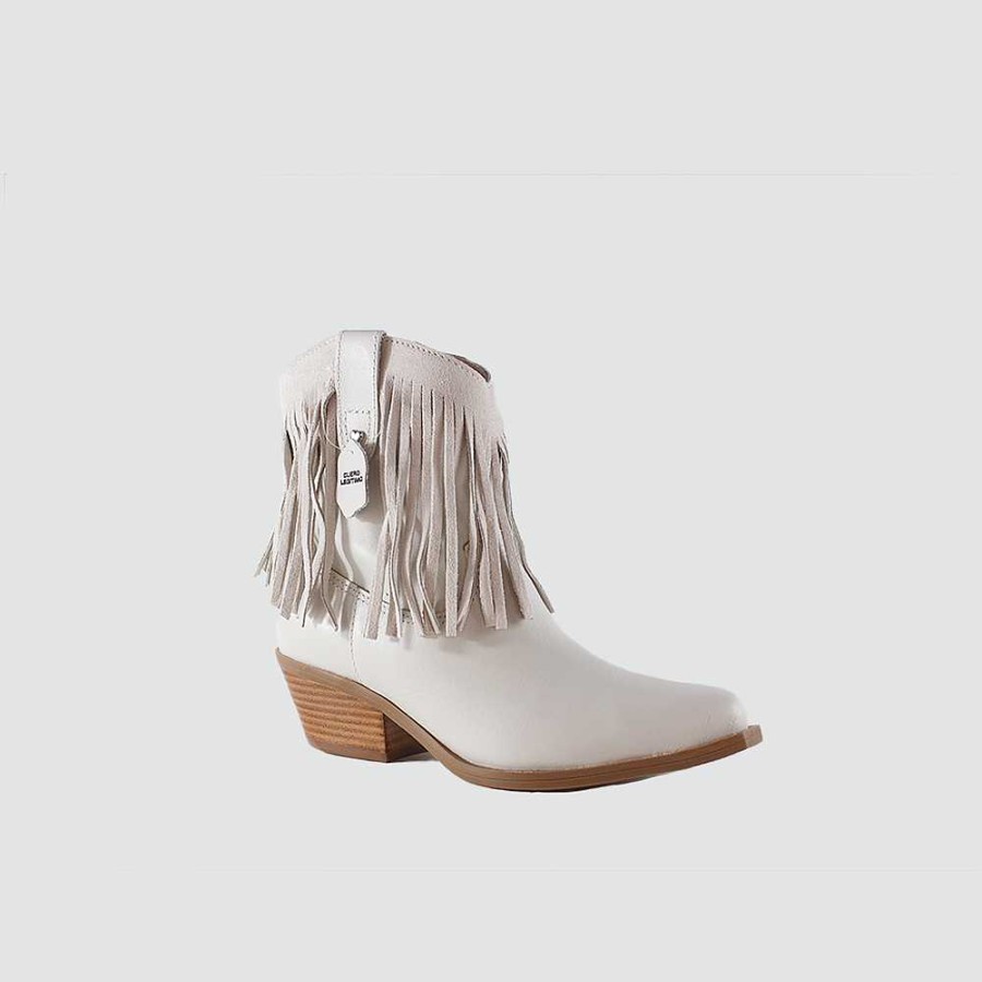 Ankle Boots Santorini | Dalla Women'S Ankle Boots White Leather