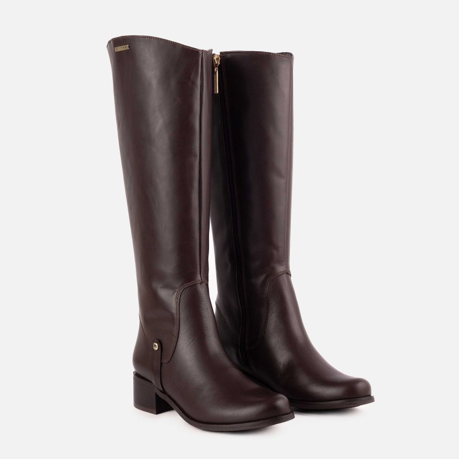 Boots Santorini | Aphrodite Brown Women'S Boots