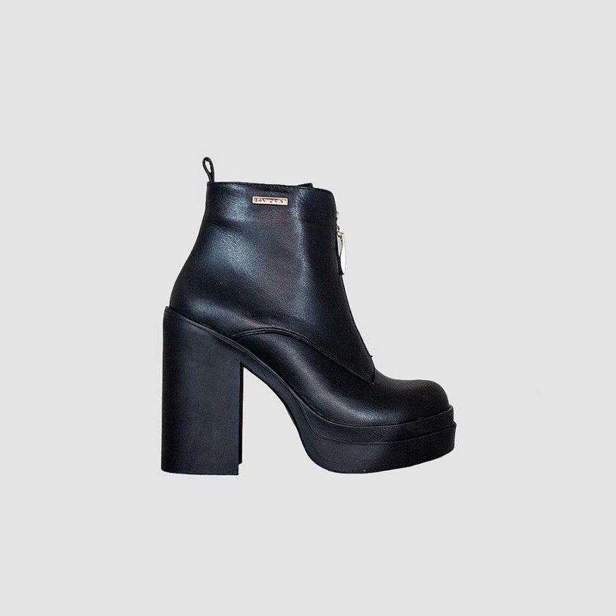 Ankle Boots Santorini | Duan Women'S Ankle Boots Black Leather