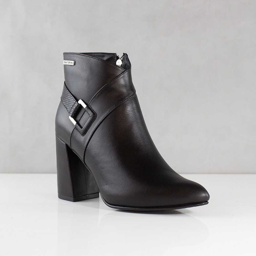 Ankle Boots Santorini | Ankle Boots For Women Black Japan