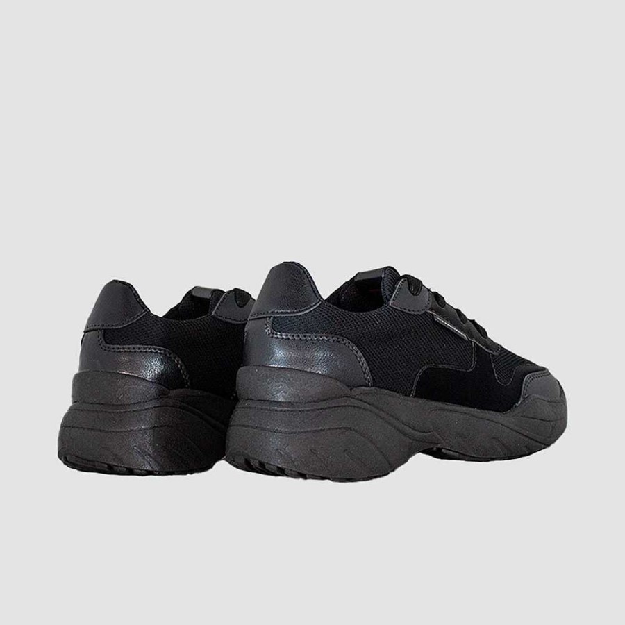 Tennis Santorini | Black Seagull Women'S Tennis Shoes