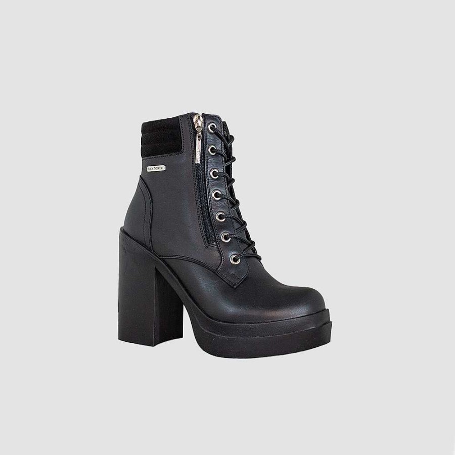 Ankle Boots Santorini | Ankle Boots For Women Denis Black Leather