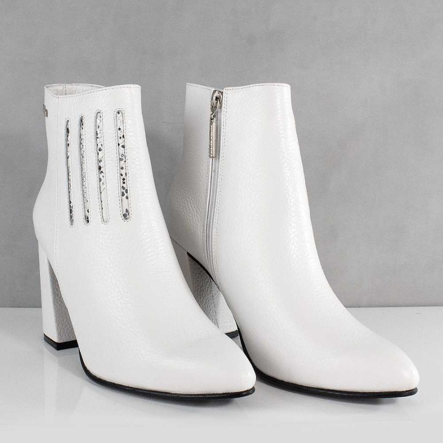 Ankle Boots Santorini | Beni Women'S Ankle Boot White Leather