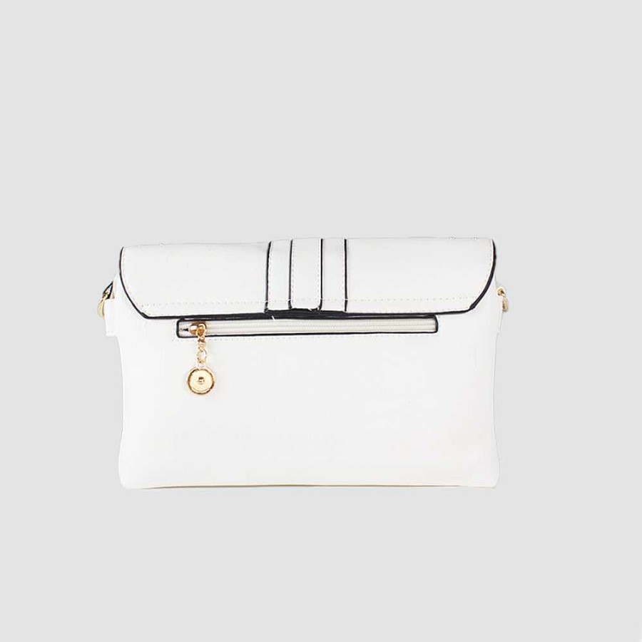 Accessories Santorini | Leicia Women'S Bag White