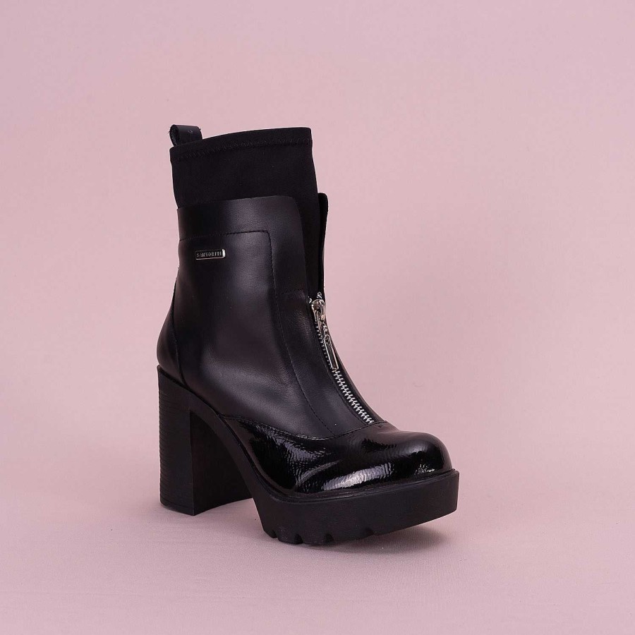 Ankle Boots Santorini | Black Autumn Women'S Ankle Boots