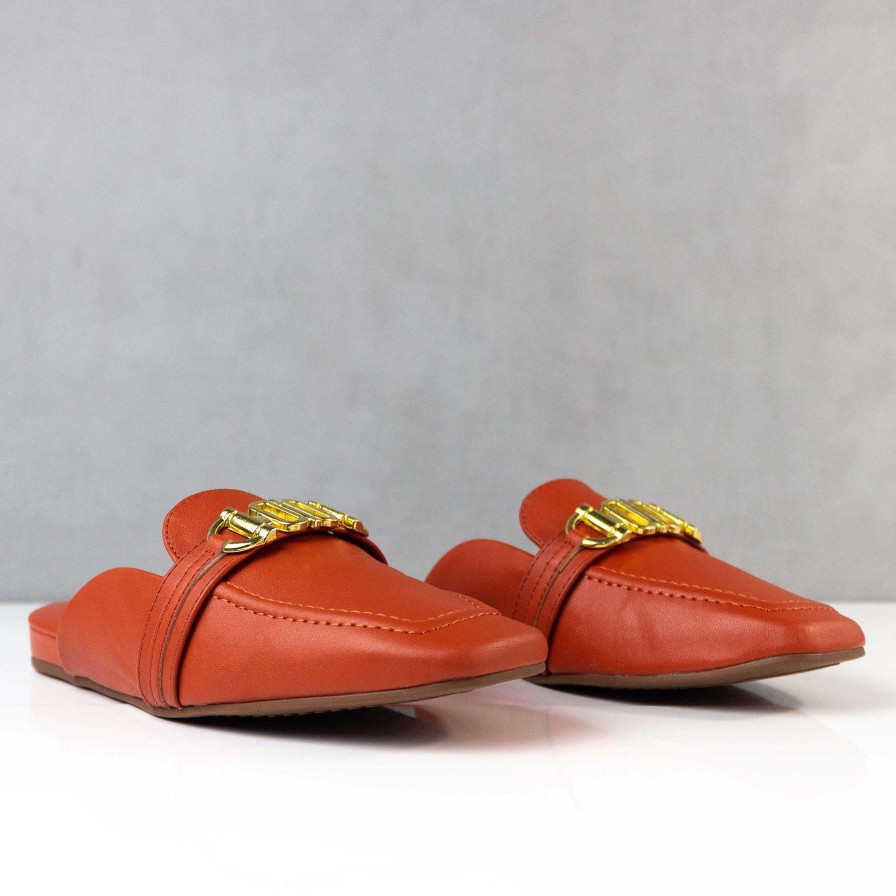 Shoes Santorini | Ballet Para Mujer Paine Naranja