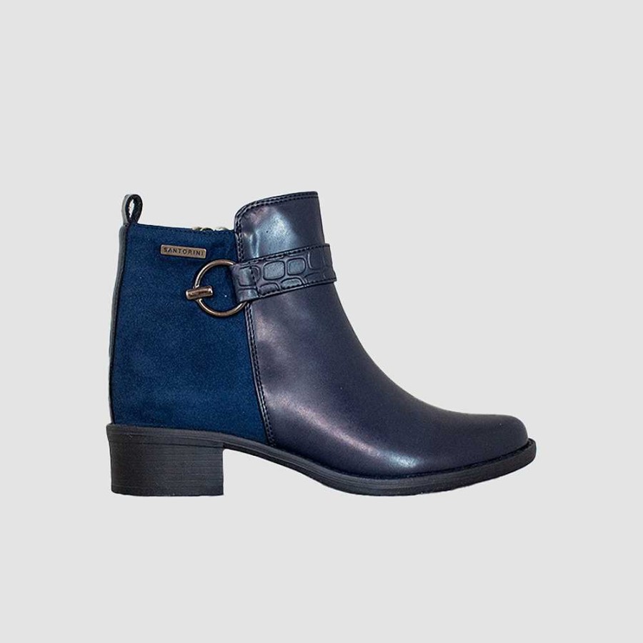 Ankle Boots Santorini | Francy Blue Women'S Ankle Boots