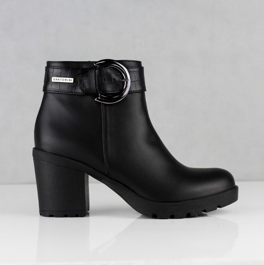 Ankle Boots Santorini | Ankle Boots For Women Maddie Black