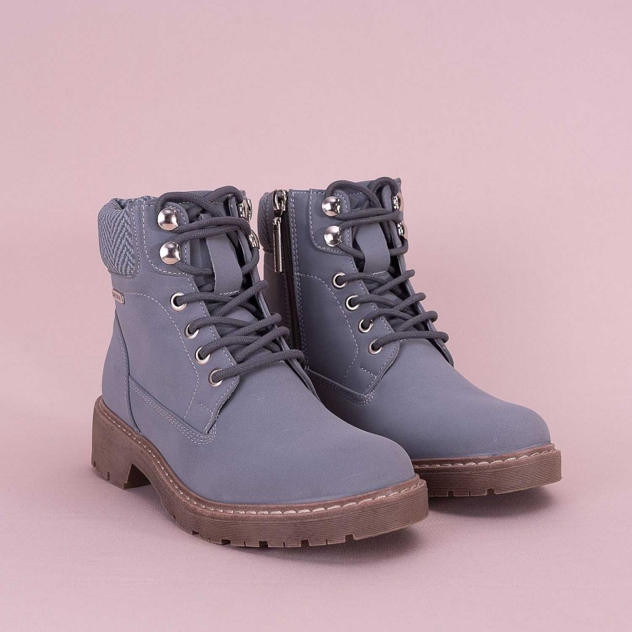 Ankle Boots Santorini | Bosh Women'S Ankle Boots Gray