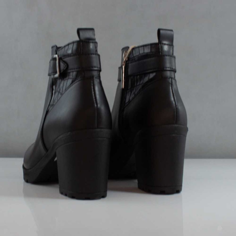 Ankle Boots Santorini | Ankle Boots For Women Black Quartz