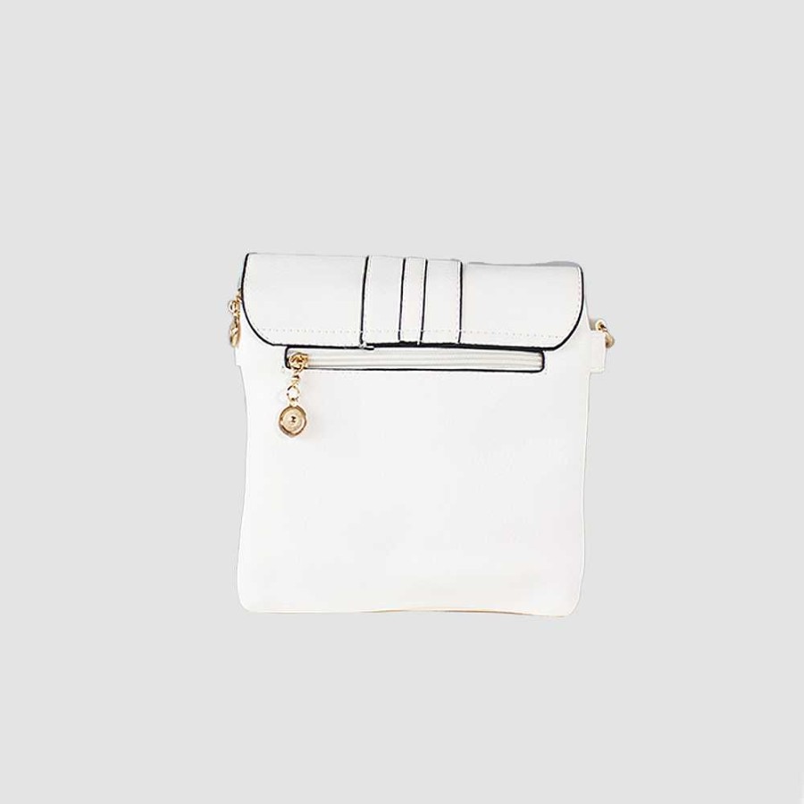 Accessories Santorini | Serbian Women'S Bag White